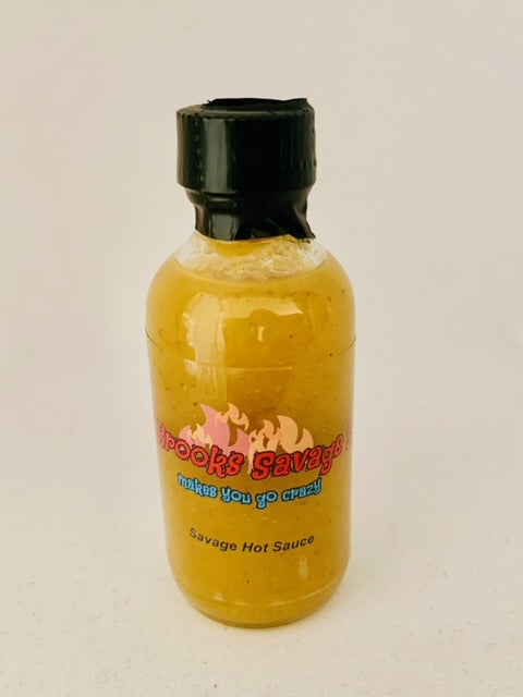 Team Brooks Savage Hot Sauce - Mini 2oz